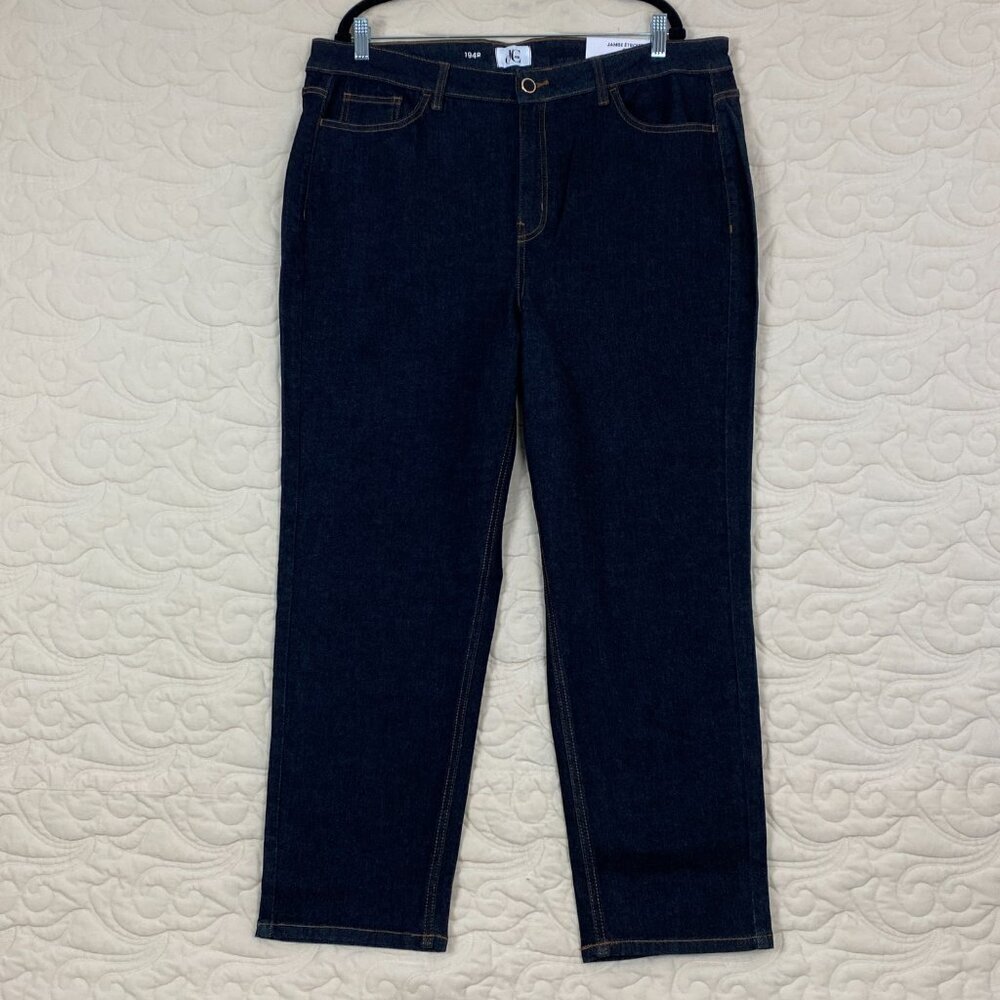 NEW Penningtons d/C 1948 Slim Leg Jeans Dark Wash Blue Size 20